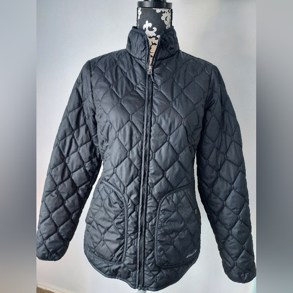 Eddie Bauer Women's Small Polyester Jacket Black - Picture 11 of 13